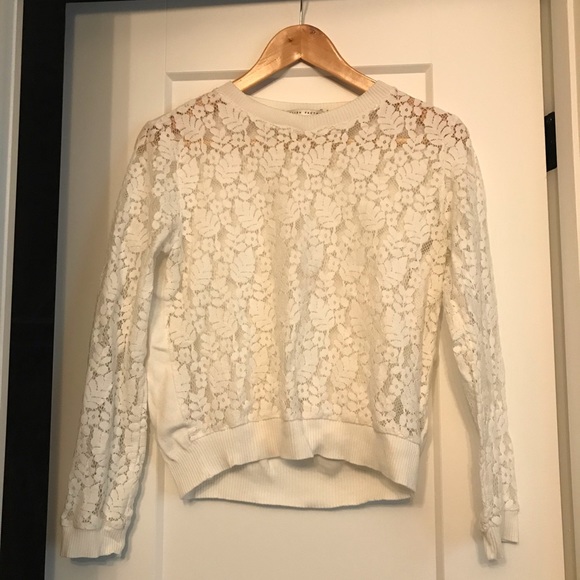 Lace Front Top - Picture 2 of 3